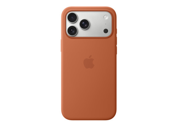 Чехол для iPhone 17 Pro Max Silicone MagSafe терракотовый