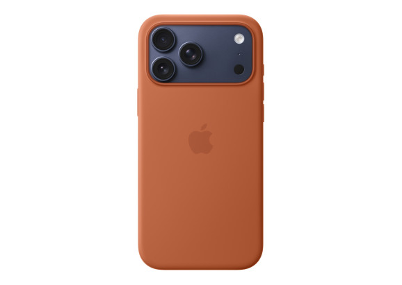 Чехол для iPhone 17 Pro Max Silicone MagSafe терракотовый