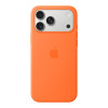 Чехол для iPhone 17 Pro Max Silicone MagSafe оранжевый