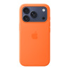 Чехол для iPhone 17 Pro Silicone MagSafe оранжевый