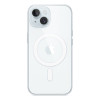 Чехол для iPhone 15 MagSafe поликарбонат прозрачный