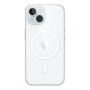 Чехол для iPhone 15 MagSafe поликарбонат прозрачный