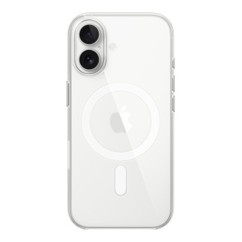 Чехол для iPhone 17 Clear MagSafe прозрачный