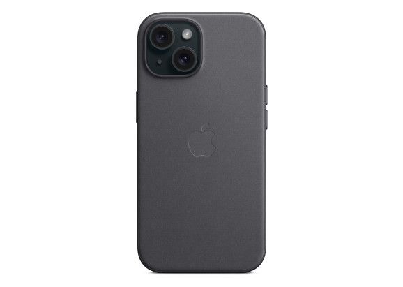 Чехол для iPhone 15 FineWoven MagSafe Black