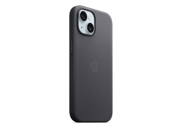 Чехол для iPhone 15 FineWoven MagSafe Black
