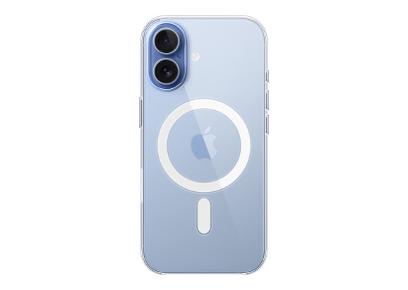 Чехол для iPhone 17 Clear MagSafe прозрачный