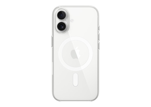 Чехол для iPhone 17 Clear MagSafe прозрачный