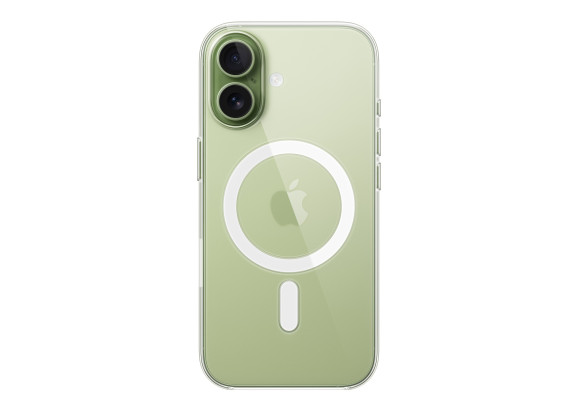 Чехол для iPhone 17 Clear MagSafe прозрачный