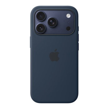 Чехол для iPhone 17 Pro Silicone MagSafe темно-синий