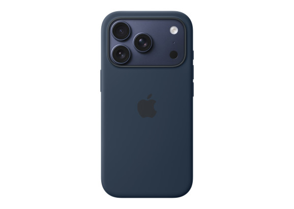 Чехол для iPhone 17 Pro Silicone MagSafe темно-синий
