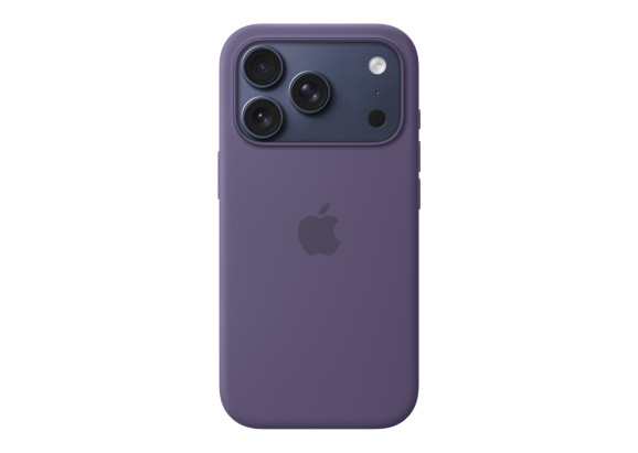 Чехол для iPhone 17 Pro Silicone MagSafe фиолетовый туман