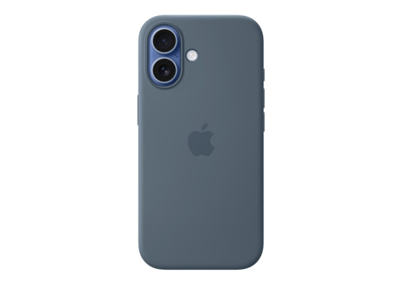 Чехол для iPhone 17 Silicone MagSafe синий якорь
