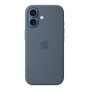 Чехол для iPhone 17 Silicone MagSafe синий якорь