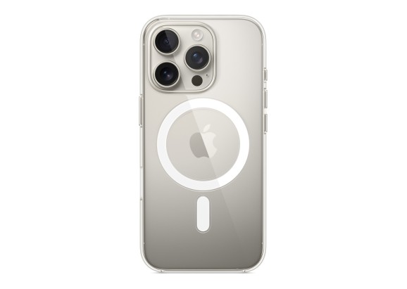 Чехол для iPhone 16 Pro with MagSafe прозрачный
