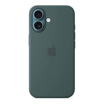 Чехол для iPhone 16 Silicone with MagSafe зеленый
