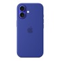 Чехол для iPhone 16 Silicone with MagSafe ультрамарин
