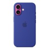 Чехол для iPhone 16 Silicone with MagSafe ультрамарин