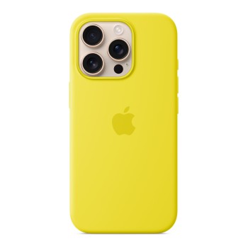 Чехол для iPhone 16 Pro Silicone MagSafe желтый