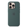Чехол для iPhone 16 Pro Silicone with MagSafe зеленый