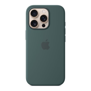 Чехол для iPhone 16 Pro Silicone with MagSafe зеленый