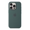 Чехол для iPhone 16 Pro Silicone with MagSafe зеленый