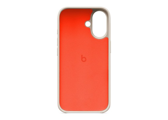 Чехол для iPhone 16 MagSafe Beats бежевый