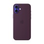 Чехол для iPhone 16 Plus Silicone MagSafe сливовый