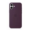 Чехол для iPhone 16 Plus Silicone MagSafe сливовый