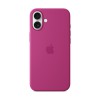 Чехол для iPhone 16 Plus Silicone MagSafe фуксия