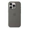 Чехол для iPhone 16 Pro Silicone MagSafe серый