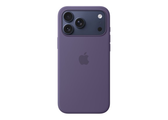 Чехол для iPhone 17 Pro Max Silicone MagSafe фиолетовый туман