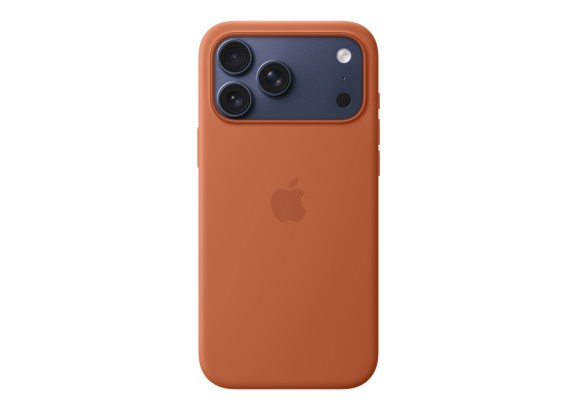 Чехол для iPhone 17 Pro Max Silicone MagSafe терракотовый