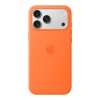 Чехол для iPhone 17 Pro Max Silicone MagSafe оранжевый