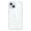 Чехол для iPhone 15 MagSafe поликарбонат прозрачный