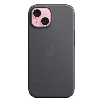 Чехол для iPhone 15 FineWoven MagSafe Black