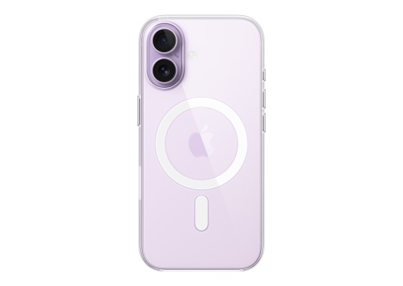 Чехол для iPhone 17 Clear MagSafe прозрачный
