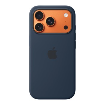 Чехол для iPhone 17 Pro Silicone MagSafe темно-синий