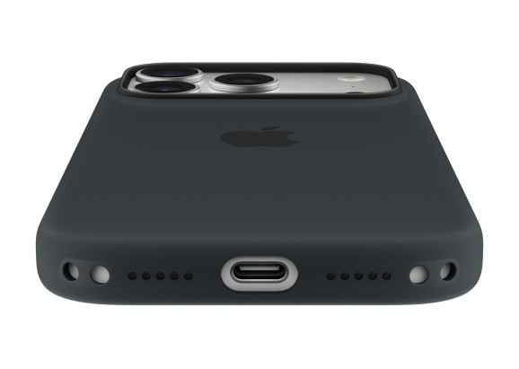 Чехол для iPhone 17 Pro Silicone MagSafe темно-синий