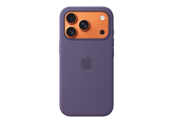 Чехол для iPhone 17 Pro Silicone MagSafe фиолетовый туман