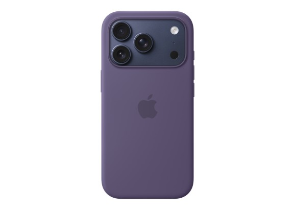Чехол для iPhone 17 Pro Silicone MagSafe фиолетовый туман