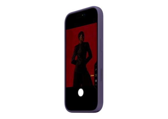 Чехол для iPhone 17 Pro Silicone MagSafe фиолетовый туман