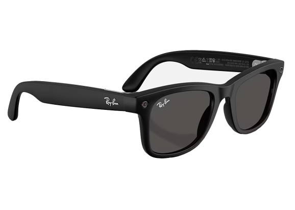 Умные очки Ray Ban Meta Wayfarer (Gen 2) Matte Black/Polar Gradient Graphite S53