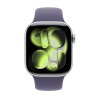 Apple Watch Series 11 46mm Silver Aluminium Purple Fog Sport Band M/L