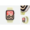 Apple Watch SE 3 44 mm Starlight Aluminum Neon Yellow Sport Loop M/L