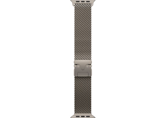 Apple Watch Ultra 3 49mm Natural Titanium Milanese Natural Loop M