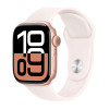 Apple Watch Series 10 46mm Rose Gold Aluminium Case, Sport Band Rose M/L