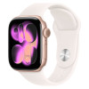 Apple Watch Series 11 42mm Rose Gold Aluminum Light Blush Sport Band S/M