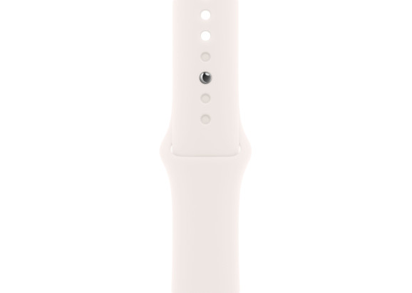Apple Watch Series 11 42mm Rose Gold Aluminum Light Blush Sport Band S/M