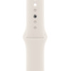 Apple Watch SE 2024 40mm Starlight Aluminium Case, Sport Band (Starlight) S/M