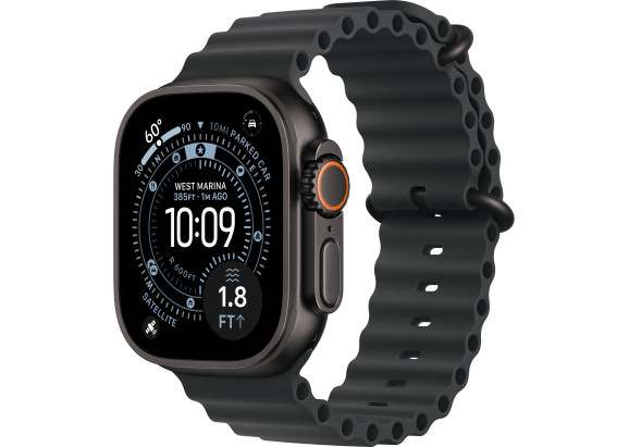 Apple Watch Ultra 3 49mm Black Titanium Black Ocean Band